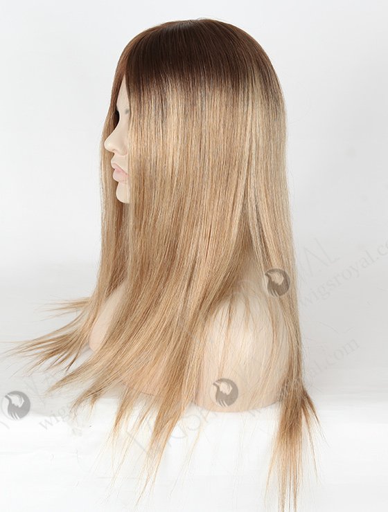 In Stock European Virgin Hair 18" Straight B116 Color Silk Top Glueless Wig GL-08061-2803