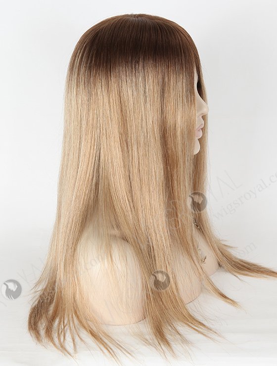 In Stock European Virgin Hair 18" Straight B116 Color Silk Top Glueless Wig GL-08061-2804