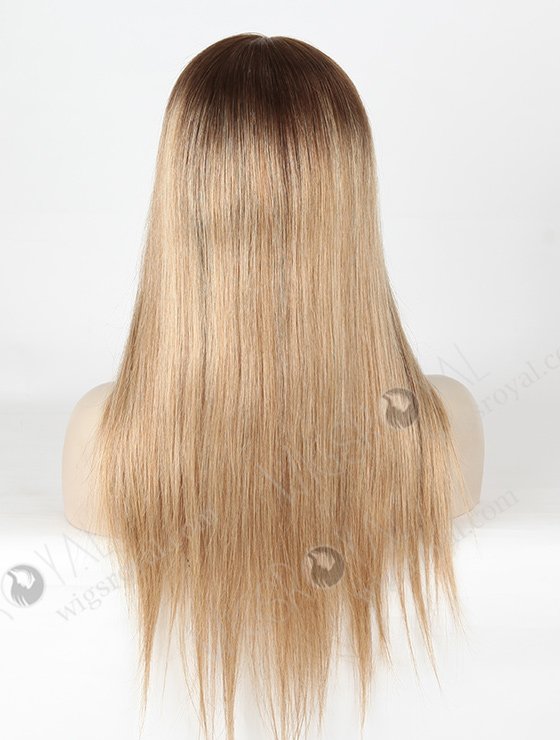 In Stock European Virgin Hair 18" Straight B116 Color Silk Top Glueless Wig GL-08061-2806