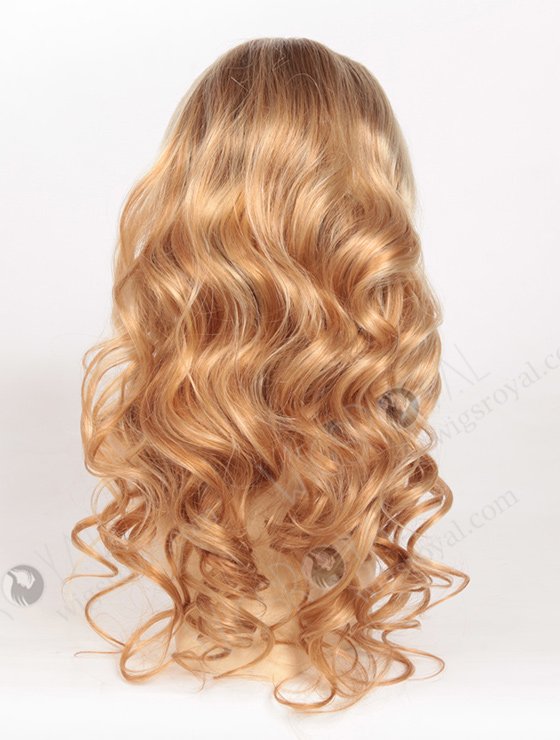 Blonde Curly Wig with Baby Hair WR-LW-077-2991