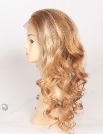 Blonde Curly Wig with Baby Hair WR-LW-077