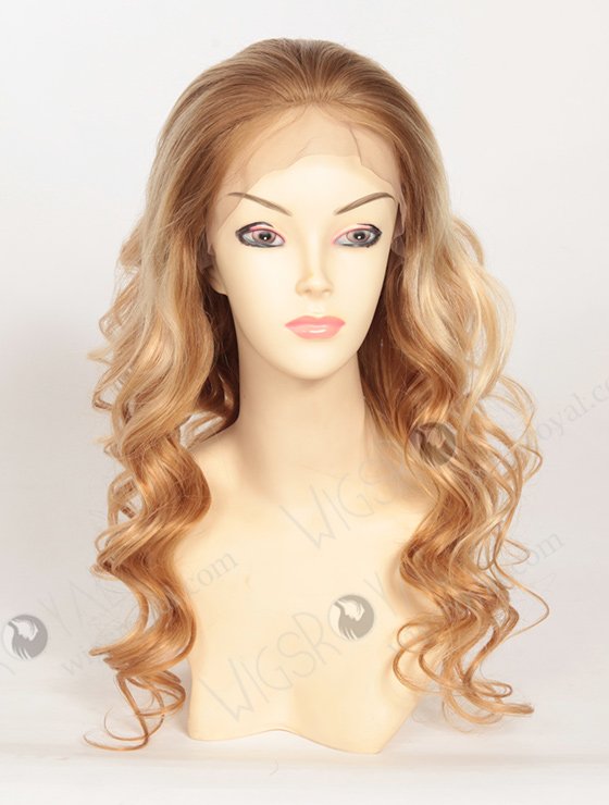Blonde Curly Wig with Baby Hair WR-LW-077-2994