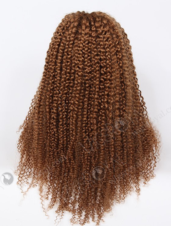 Medium Brown Tightest Curl 8mm Indian Hair Wig WR-LW-067-2920