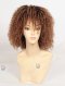 Dark Roots Human Hair Brown Curly Wig WR-LW-079