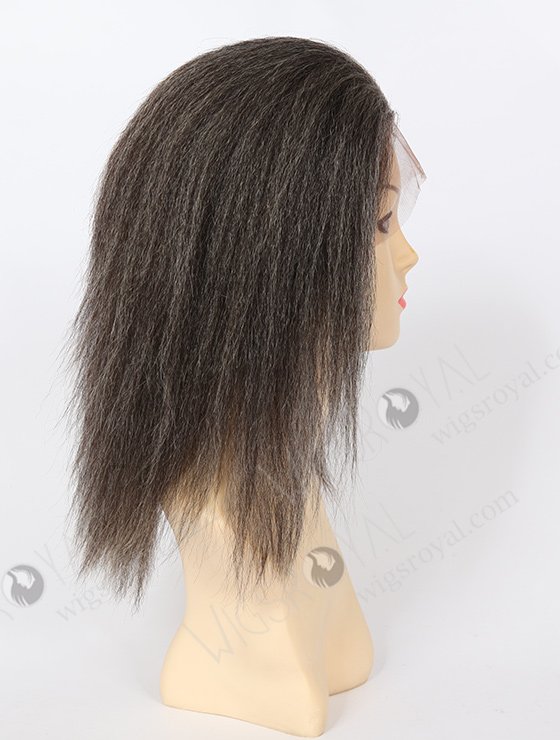 1B#/Gray Hair Kinky Straight Wig WR-LW-073-2967