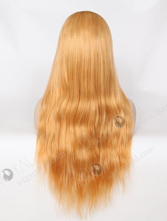 Brown Roots Blonde Color Chinese Hair Wig WR-LW-072-2956