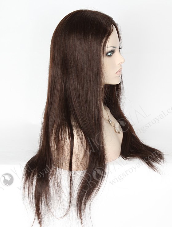 In Stock European Virgin Hair 20" Straight 2/3# Evenly Blended Silk Top Glueless Wig GL-08040-2879