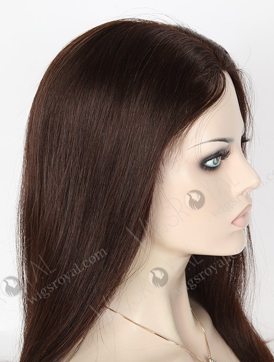In Stock European Virgin Hair 20" Straight 2/3# Evenly Blended Silk Top Glueless Wig GL-08040-2882