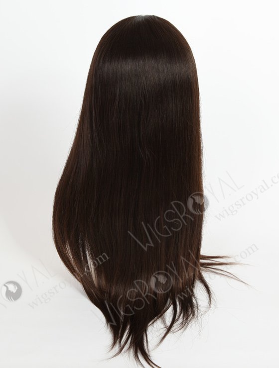 In Stock European Virgin Hair 20" Natural Straight Natural Color Silk Top Glueless Wig GL-08009-3061