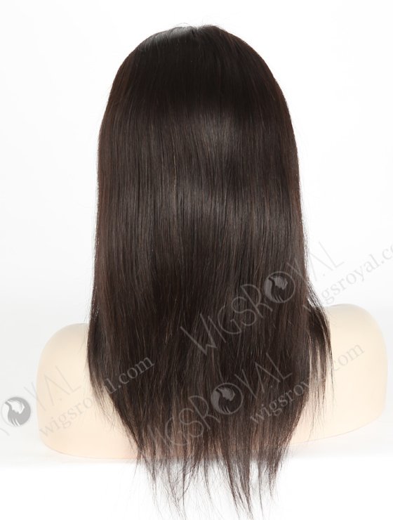 In Stock Malaysian Virgin Hair 14" Straight Natural Color Silk Top Full Lace Wig STW-321-3871