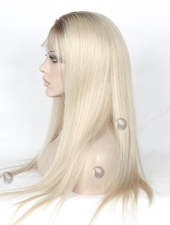 Silky Straight 20'' T9#/White Ombre Color Peruvian Virgin Hair Wigs WR-LW-112-4207