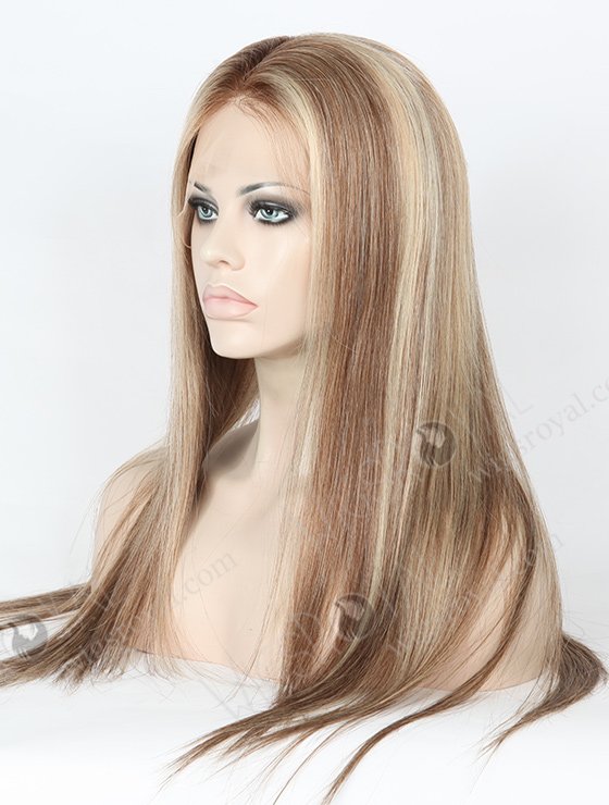 Hot Selling Color Silky Straight 20'' Peruvian Virgin Hair Wigs WR-LW-113-4214