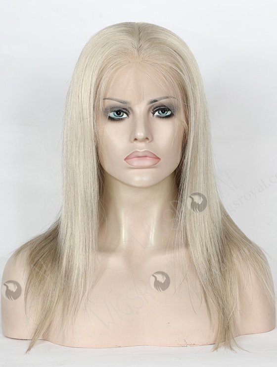 Hot Selling Silky Straight 14'' Grey/1B# Color Peruvian Virgin Hair Wigs WR-LW-111-4196