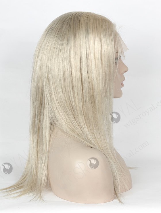 Hot Selling Silky Straight 14'' Grey/1B# Color Peruvian Virgin Hair Wigs WR-LW-111-4200