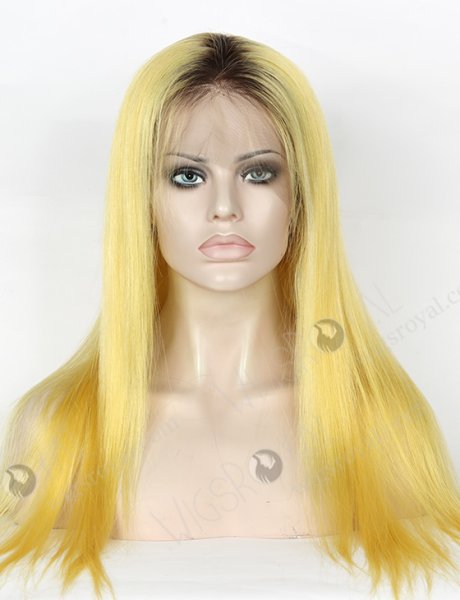 Silky Straight 20'' T Ombre Color Peruvian Virgin Hair Wigs WR-LW-108