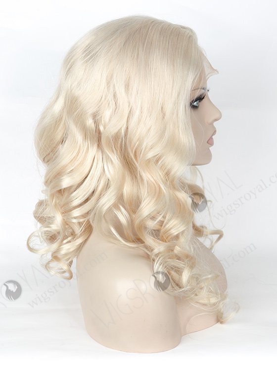 Hot Selling White Color 18'' European Virgin Hair Wigs WR-LW-114-4226