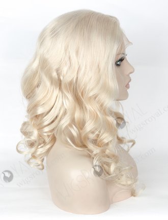 Hot Selling White Color 18'' European Virgin Hair Wigs WR-LW-114