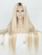 Silky Straight Long T Natural/White Color European Virgin Hair Wigs WR-LW-104