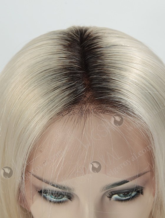 Silky Straight Long T Natural/White Color European Virgin Hair Wigs WR-LW-104-4142