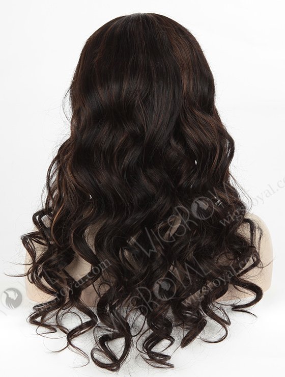Silky Straight 22'' Long 1b# Highlight 4# And 6# Color European Virgin Hair Wigs WR-LW-107-4167
