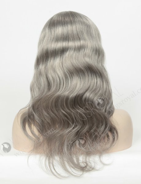 Brazilian Body Wave Grey Color Full Lace Wigs WR-LW-096