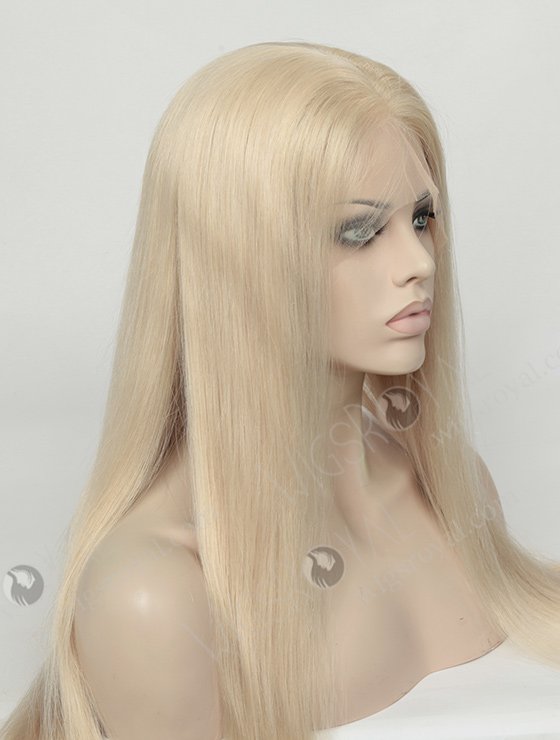 Silky Straight Long White Color European Virgin Hair Wigs WR-LW-099-4088