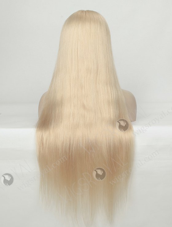 Silky Straight Long White Color European Virgin Hair Wigs WR-LW-099-4089