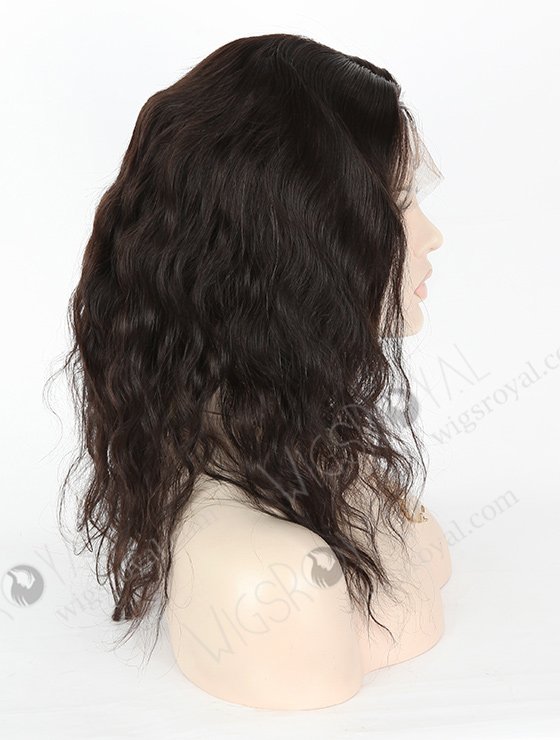 In Stock Malaysian Virgin Hair 14" Natural Straight Natural Color Silk Top Full Lace Wig STW-316-3887