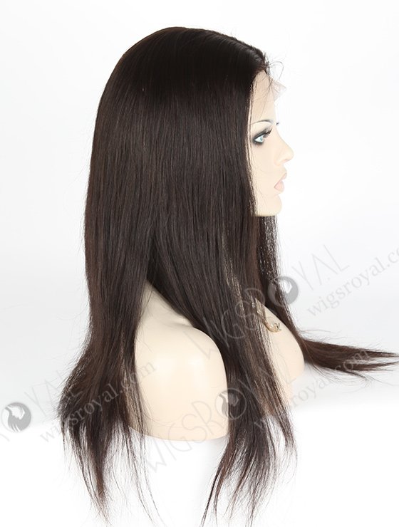 In Stock Indian Remy Hair 20" Straight Natural Color Silk Top Full Lace Wig STW-067-3842