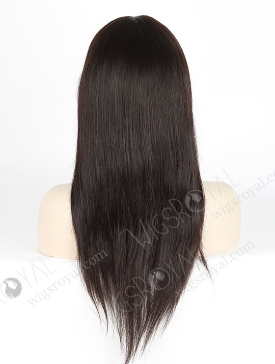 In Stock Indian Remy Hair 20" Straight Natural Color Silk Top Full Lace Wig STW-067-3845