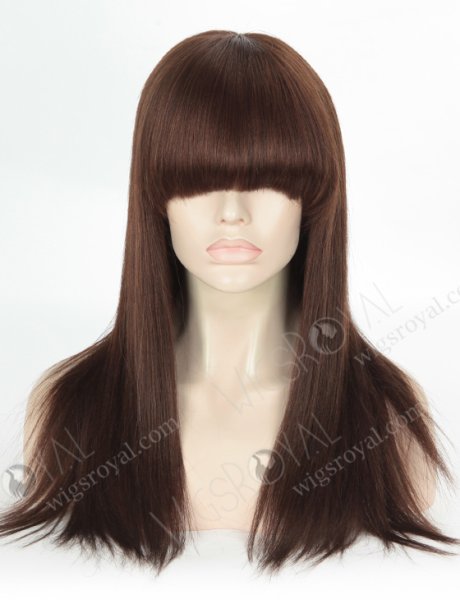 Light Yaki Evenly Blended 3#/4# Color Malaysian Virgin Hair Wigs WR-LW-103