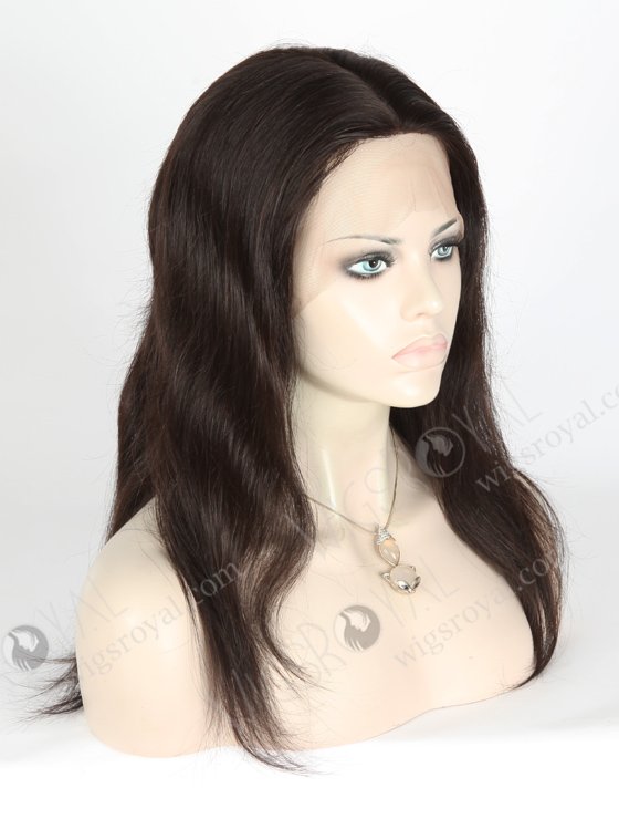 Best Wigs Online Websites Natural Real Hair Silk Top Wigs for Women | In Stock Malaysian Virgin Hair 14" Straight Natural Color Silk Top Full Lace Wig STW-322-3877