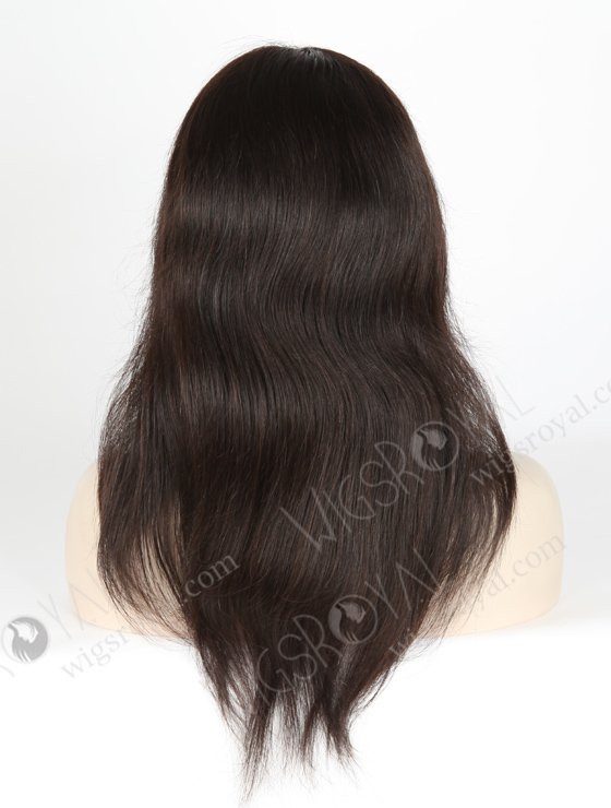 Best Wigs Online Websites Natural Real Hair Silk Top Wigs for Women | In Stock Malaysian Virgin Hair 14" Straight Natural Color Silk Top Full Lace Wig STW-322-3879