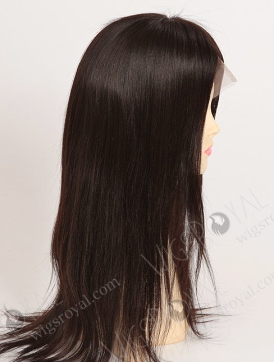 Light Yaki and Straight blended Human Hair Wigs WR-ST-015-4684