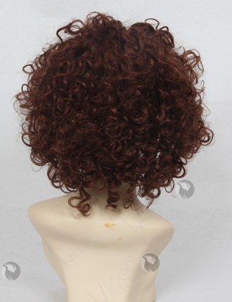 Chocolate Brown Hair Color Curly Wigs WR-GL-011