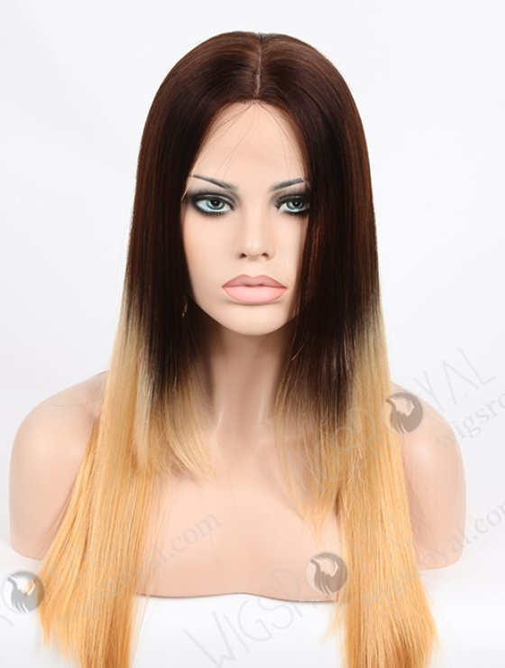Two Tone Human Hair Wig WR-ST-020-4719
