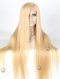 Top Quality 30'' European Virgin 24# Color Straight Silk Top Full Lace Wig WR-ST-008