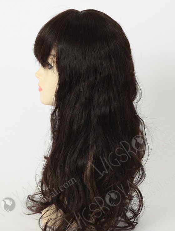 Glueless Full Lace Wig Brazilian Remy With Bangs WR-GL-015-4358