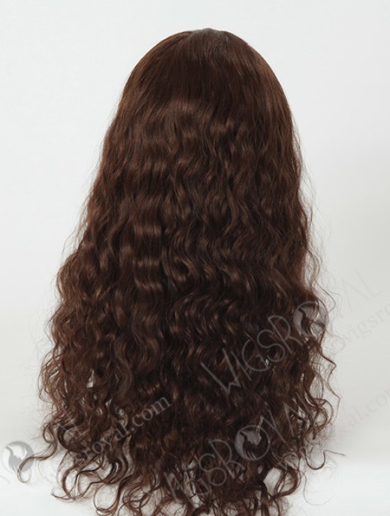Wavy Human Hair Glueless Silk Top Full Lace Wig WR-GL-020-4391