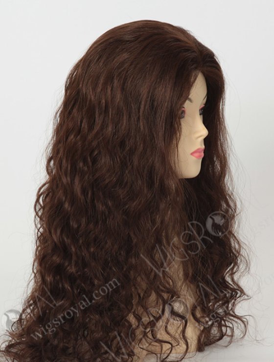 Wavy Human Hair Glueless Silk Top Full Lace Wig WR-GL-020-4393