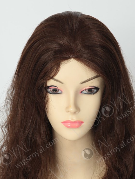 Wavy Human Hair Glueless Silk Top Full Lace Wig WR-GL-020-4394