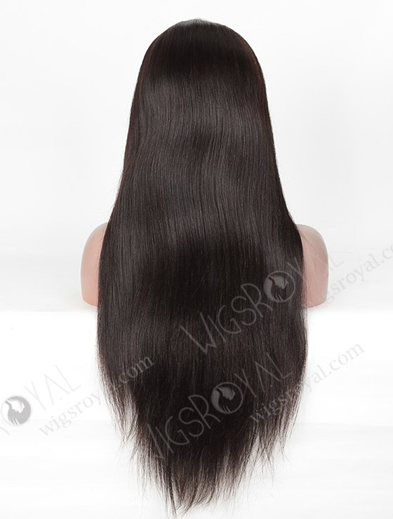 In Stock Indian Remy Hair 22" Yaki Straight Natural Color 360 Lace Wig 360LW-01026-5318