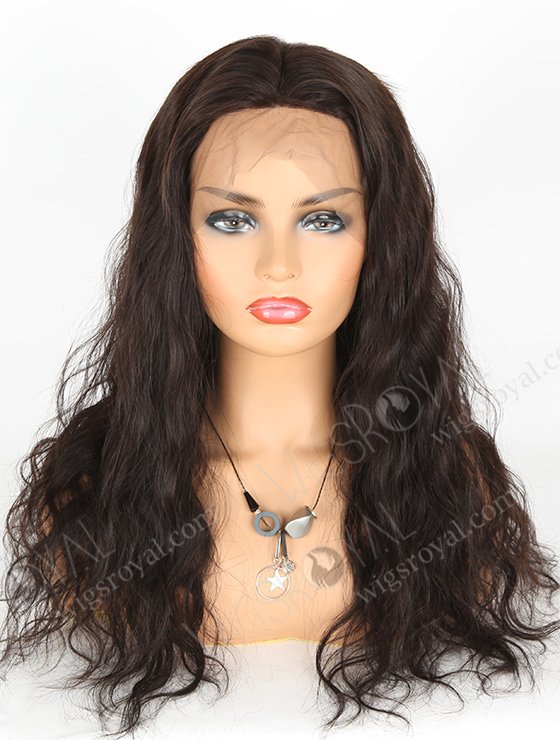 In Stock Indian Remy Hair 20" Natural Wave Natural Color 360 Lace Wig 360LW-01017-5112