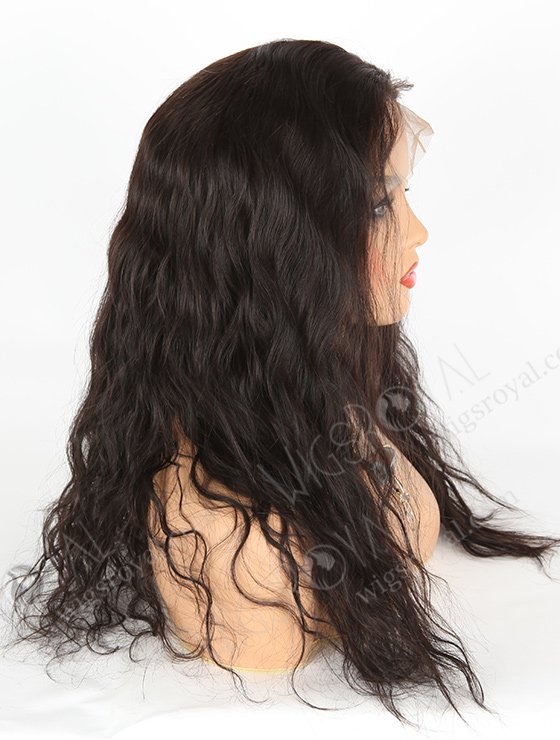 In Stock Indian Remy Hair 20" Natural Wave Natural Color 360 Lace Wig 360LW-01017-5114