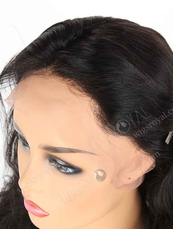 In Stock Indian Remy Hair 18" Body Wave #1B Color 360 Lace Wig 360LW-01015-5046