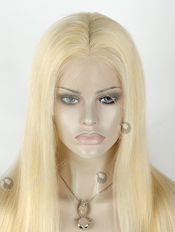 In Stock Brazilian Virgin Hair 20" Straight Color 613# Full Lace Wig FLW-04246-5629