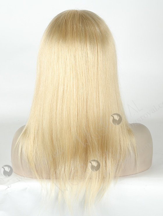 In Stock Brazilian Virgin Hair 14" Straight Color 613# Full Lace Wig FLW-04247-5472