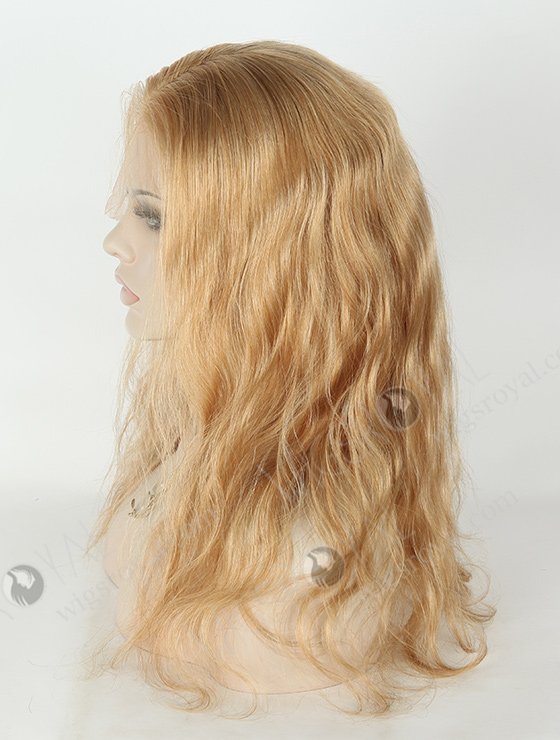 In Stock Brazilian Virgin Hair 18" Body Wave Color 8/18/22/613# Evenly Blended Full Lace Wig FLW-04248-5398