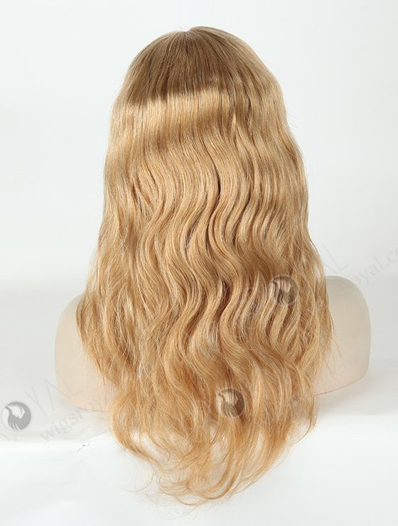 In Stock Brazilian Virgin Hair 18" Body Wave Color 8/18/22/613# Evenly Blended Full Lace Wig FLW-04248-5402