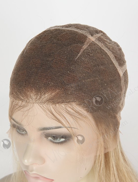 In Stock Brazilian Virgin Hair 18" Straight Color T9/22# with 9# Highlights Full Lace Wig FLW-04253-5412